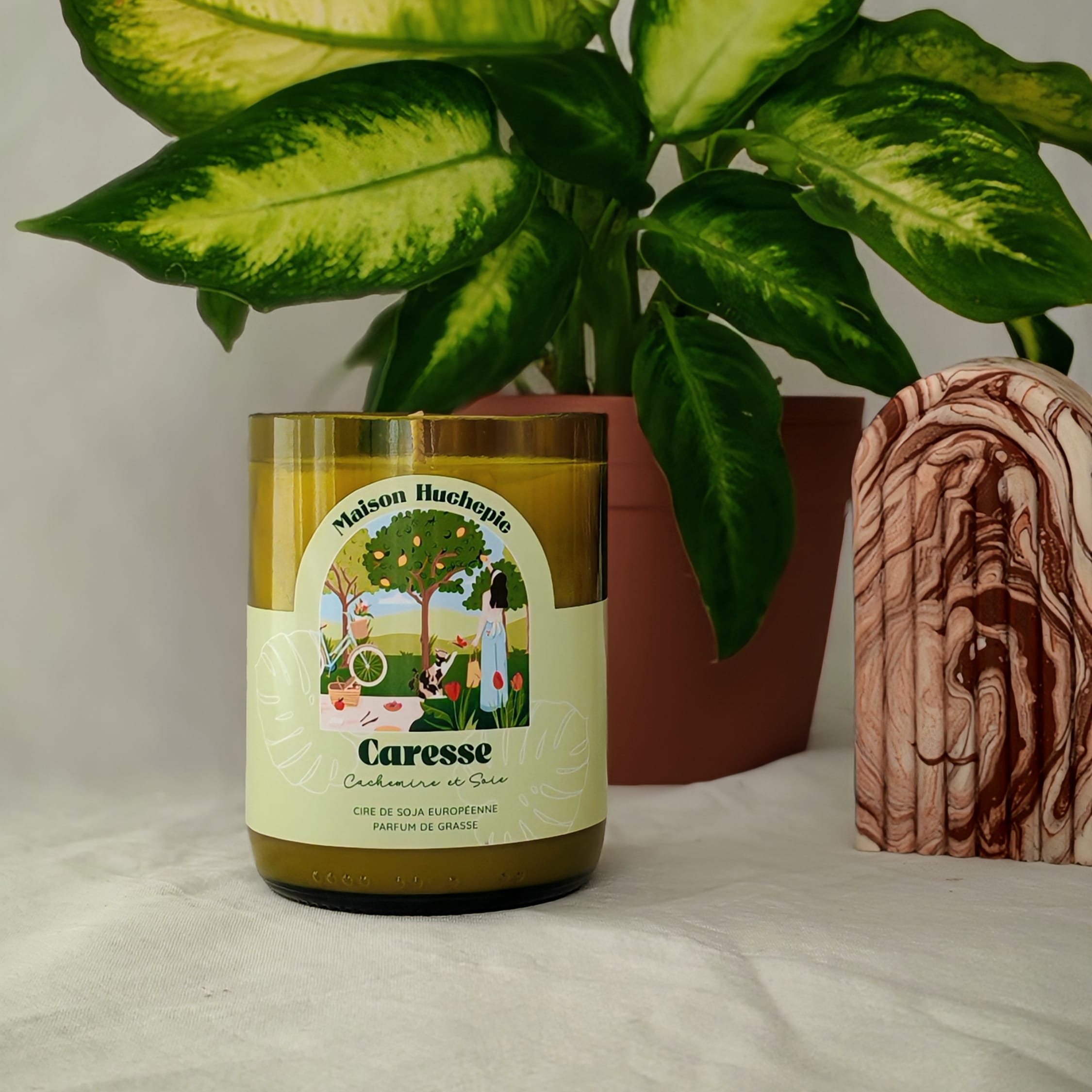 Bougie Parfumée Cachemire et Soie