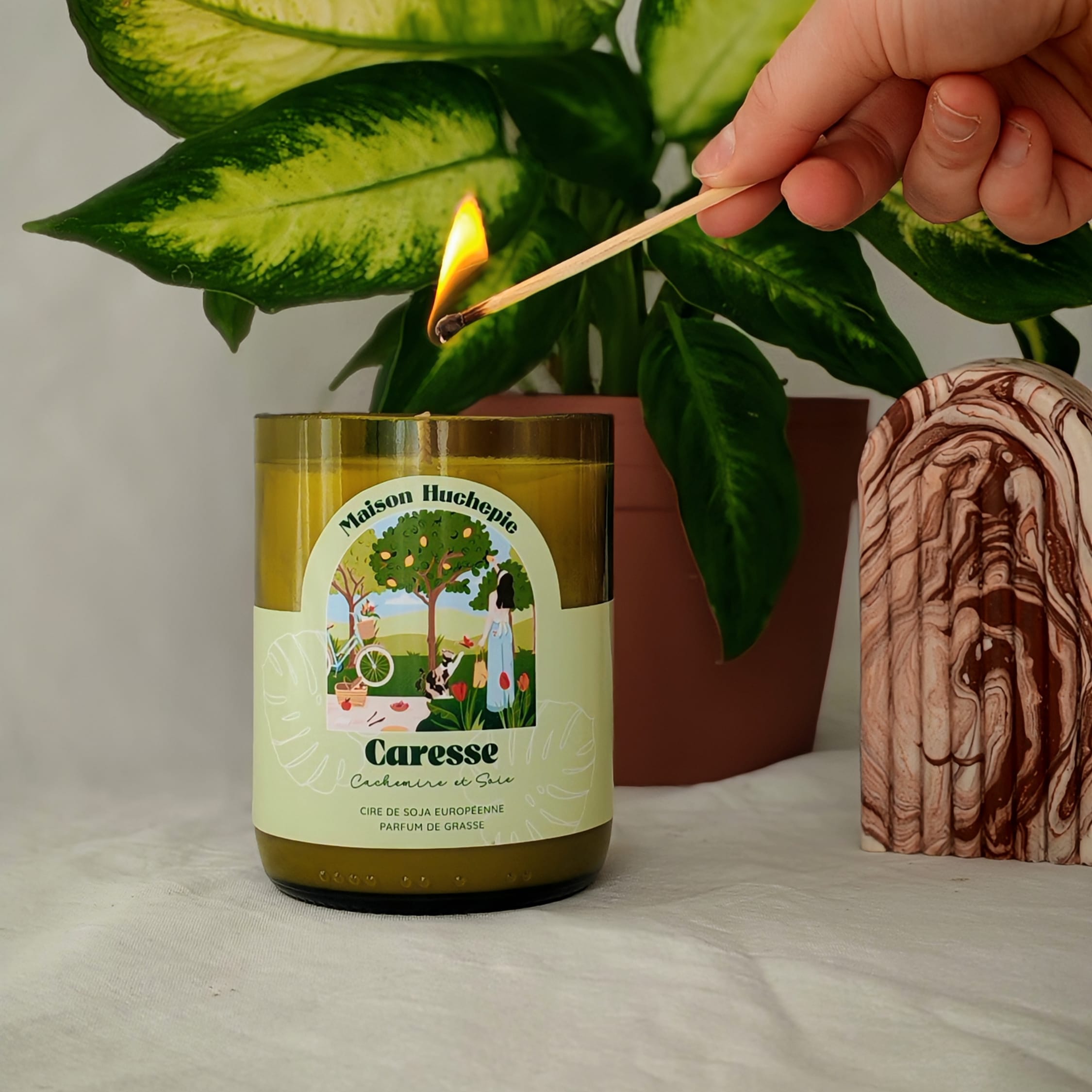 Bougie Parfumée Cachemire et Soie – Image 4