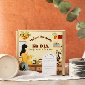 Kit DIY 2 bougies parfumées Maison Huchepie