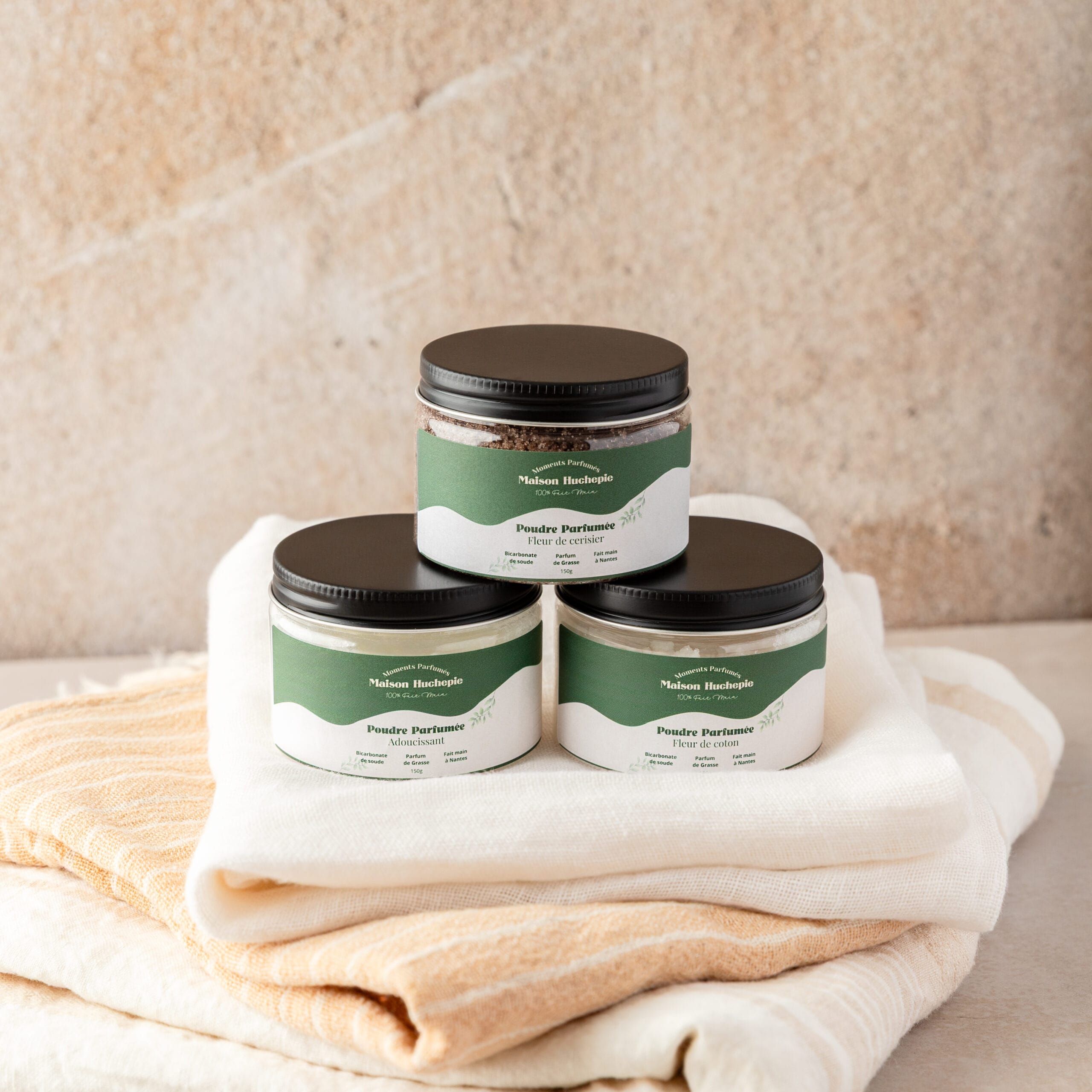 Poudre parfumée pour aspirateur 150g Maison Huchepie